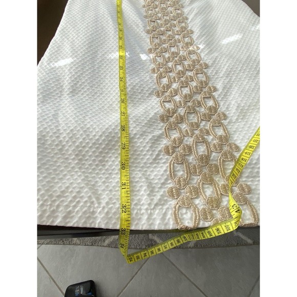 Lilly Pulitzer Jacqueline Shift Dress - Resort White Gold‎ - Size 0 - Picture 10 of 10